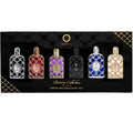 Kit 6 Perfumes Velvet Gold, Oud Saffron, Amber Rouge, Royal Amber, Royal Bleu, Amber Noir