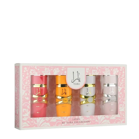 Kit 4 Perfumes Yara, Yara Candy, Yara Moi, Yara Tous
